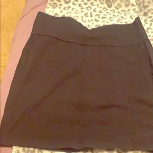 Black mini skirt Size L